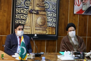 Pakistan’s Ambassador in Iran meets with the Supreme Leader’s representative in Hajj and Pilgrimage affairs 3