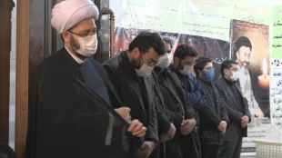مراسم چهلمین روز درگذشت حجت الاسلام و المسلمین سیدجواد مظلومی برگزار شد 5