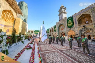 مراسم صبحگاهی قرائت زیارت امین الله در اعیاد خجسته شعبانیه  4