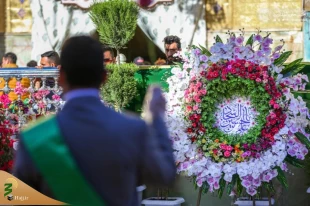 مراسم صبحگاهی قرائت زیارت امین الله در اعیاد خجسته شعبانیه  10