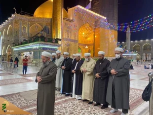 طلاب اهل سنت ترکیه به زیارت امیرالمومنین(ع) رفتند+عکس 2