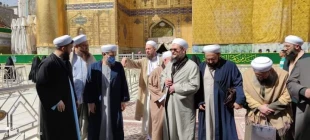 طلاب اهل سنت ترکیه به زیارت امیرالمومنین(ع) رفتند+عکس 2