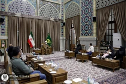 خانواده شهدای هسته ای با تولیت آستان قدس رضوی دیدار کردند 2