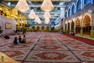 در آستانه ماه رمضان؛
حرم حضرت عباس (ع) با هزار فرش جدید، مفروش شد + تصاویر 2