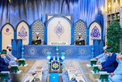 حال و هوای قرآنی حرم حضرت ابوالفضل العباس(ع) در ماه رمضان+تصاویر 2