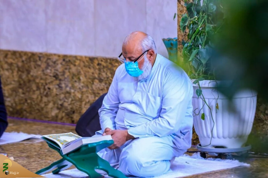 حال و هوای قرآنی حرم حضرت ابوالفضل العباس(ع) در ماه رمضان+تصاویر 7