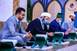 حال و هوای قرآنی حرم حضرت ابوالفضل العباس(ع) در ماه رمضان+تصاویر 9