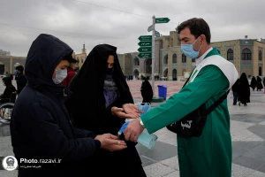 خدمت‌رسانی 7000 خادم سلامت در حرم مطهر رضوی

