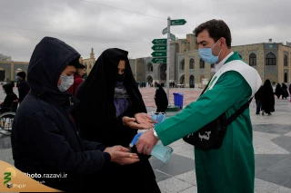 خدمت‌رسانی 7000 خادم سلامت در حرم مطهر رضوی

