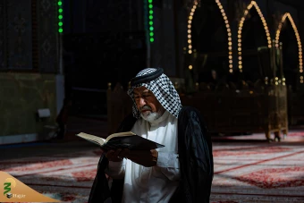 ماه مبارک رمضان مصادف در کربلای معلی 27