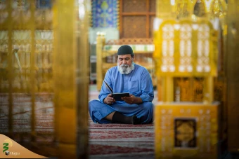 ماه مبارک رمضان مصادف در کربلای معلی 21