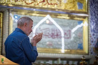 ماه مبارک رمضان مصادف در کربلای معلی 22