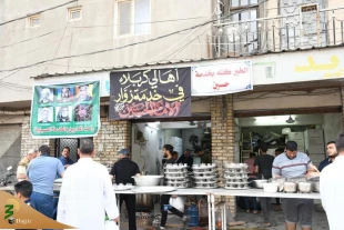 سفره های افطاری در کربلا+عکس 4
