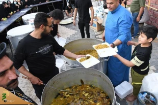 سفره های افطاری در کربلا+عکس 7