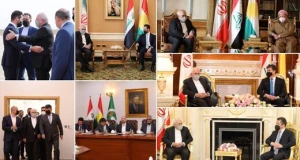 ظریف عراق را به مقصد عمان ترک کرد

