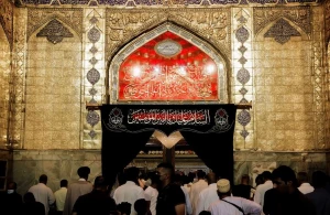 برگزاری عزاداری ایام شهادت امیرالمؤمنین در حرم آن حضرت