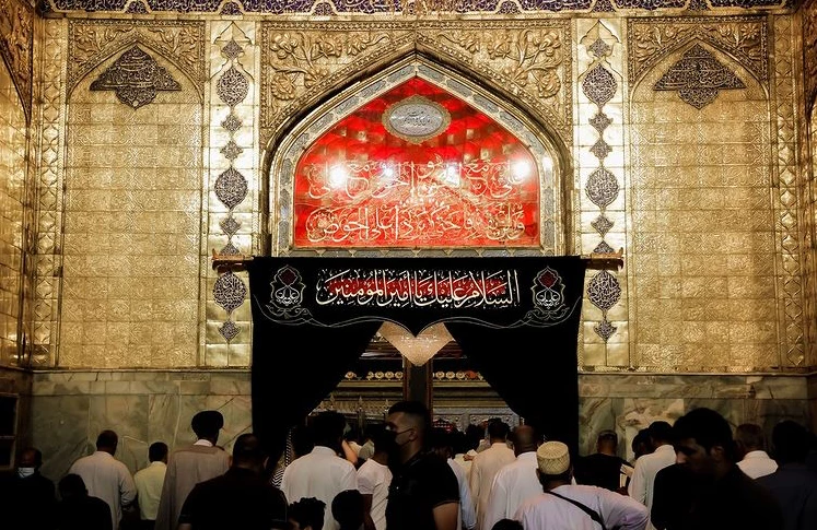برگزاری عزاداری ایام شهادت امیرالمؤمنین در حرم آن حضرت 2