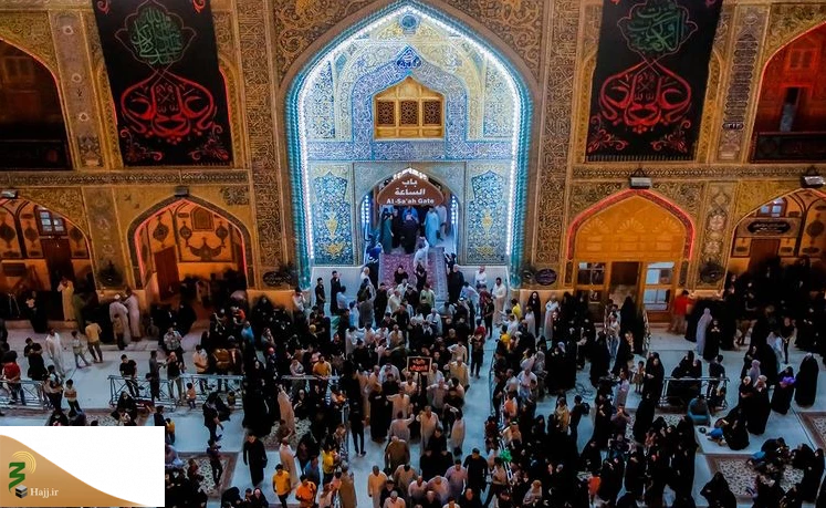 برگزاری عزاداری ایام شهادت امیرالمؤمنین در حرم آن حضرت 3