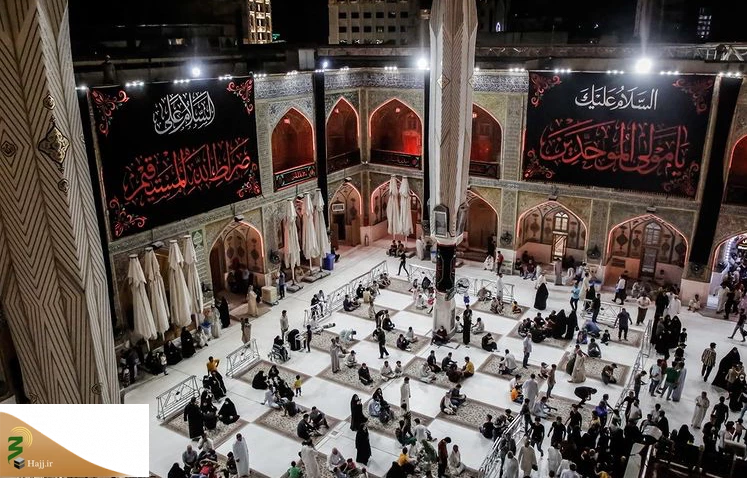 برگزاری عزاداری ایام شهادت امیرالمؤمنین در حرم آن حضرت 6