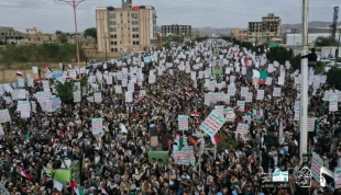 حضور صدها هزار یمنی در راهپیمایی روز جهانی قدس 9