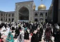 اقامه نماز عید فطر در حرم امام رضا (ع) 2