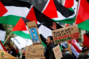 تظاهرات جهانی در حمایت از مردم مظلوم فلسطین+عکس 4