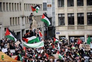 تظاهرات جهانی در حمایت از مردم مظلوم فلسطین+عکس 8