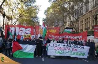 برگزاری تظاهرات حمایت از فلسطین در کشورهای مختلف
