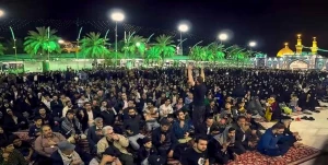 عزاداری ایرانیان در سالگرد تخریب بقیع در کربلای معلی
