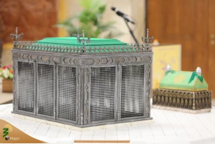 برای نخستین بار؛

ماکت ضریح مطهر ائمه بقیع در قم رونمایی شد 3
