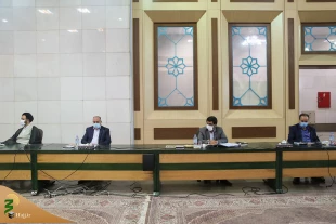 Coordination Council of Supreme Leader Delegation Office and Hajj Organization meets in the Holy Shrine of Imam Khomeini (RA) 6