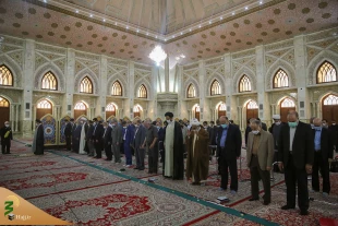 Coordination Council of Supreme Leader Delegation Office and Hajj Organization meets in the Holy Shrine of Imam Khomeini (RA) 12