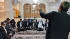 آغاز هفته حج با زیارت حرم بانوی کرامت 