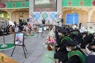 آیین خطبه‌خوانی خادمان حرم حضرت معصومه(س) برگزار شد

