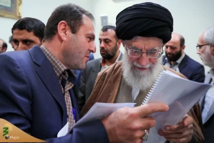 دیدارهای فعالان حوزه‌ی علم و فناوری با حضرت آیت‌الله خامنه‌ای 2