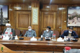 مجمع جهانی اهل بیت و بعثه مقام معظم رهبری در چهارمین روز هفته حج تفاهم‌نامه امضاء کردند 8