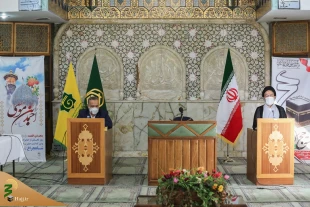 Supreme Leader's Representative in Hajj and Pilgrimage Affairs:
Iran has the right to have its pilgrims attend the Hajj rituals like other countries
 2