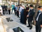بمناسبت هفته حج مراسم گل افشانی و غبارروبی مزارشهدای منا استان خراسان جنوبی انجام شد.
 6