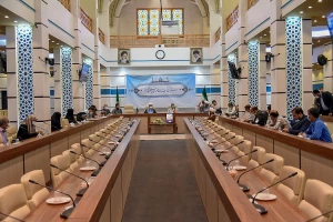 آیین افتتاحیه انجمن «کاتبان وحی» در شاهچراغ(ع)