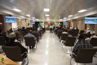 گزارش تصویری؛همایش «نبرد شمشیر قدس» 16
