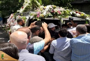 مراسم تشییع پیکر «احمد جبریل» در دمشق برگزار شد 2