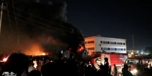 هلال‌احمر ایران برای کمک به حادثه بیمارستانی در عراق اعلام آمادگی کرد