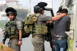 بازداشت شماری از فلسطینیان در یورش صهیونیست‌ها به کرانه باختری