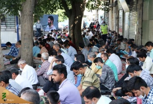 اعزام کاروان زائران پیاده از مشهد به کربلای معلا  5