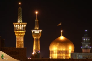 برگزاری مراسم شب شهادت امام باقر(ع) در حرم مطهر رضوی