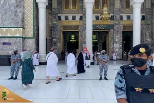 نخستین گروه حجاج وارد سرزمین وحی شدند 7