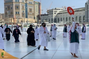 نخستین گروه حجاج وارد سرزمین وحی شدند 8