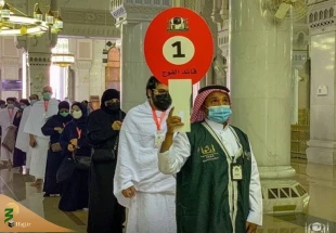 نخستین گروه حجاج وارد سرزمین وحی شدند 10