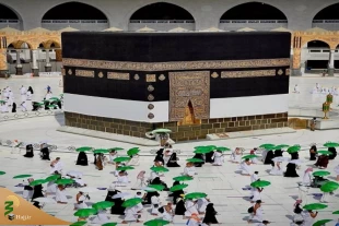نخستین گروه حجاج وارد سرزمین وحی شدند 11
