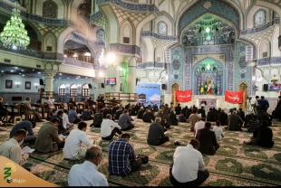 اقامة مراسم قراءة دعاء عرفة للامام حسين (ع) قرب ضريح السيد عبدالعظيم الحسني
 2